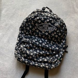 Vans floral backpack